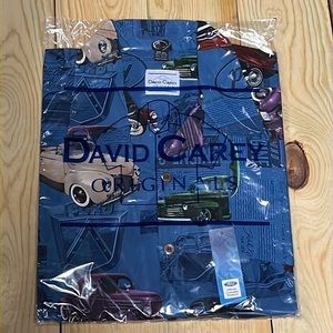 NWT David Carey Originals Classic Ford Cars Short Sleeve ButtonUp Shirt Size 3XL